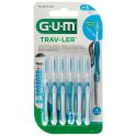 GUM Trav-Ler Brossettes interdentaires réutilisables bleues 1,6 mm (x6)