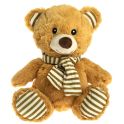 Pelucho Bouillotte sèche peluche Ourson Crème aux grains de blé et fleurs de lavande