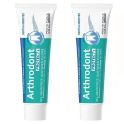 Arthrodont Protect+ Gel dentifrice quotidien fluoré, protection gencives et dents (2 x 75 ml)