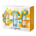 Solinotes Coffret Trio Brumes Parfumées Vanille, Tiaré et Fleur d'Oranger (3 x 60 ml)