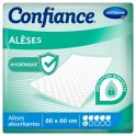 Confiance Alèses 60 x 60 cm absorption 6 Gouttes (x30)