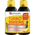 Turbodraine Draineur Minceur à boire Ananas (2 x 500 ml)