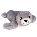 Pelucho Bouillotte sèche peluche Otarie Grise aux grains de blé et fleurs de lavande