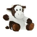 Pelucho Bouillotte sèche peluche Vache aux grains de blé et fleurs de lavande