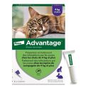 Advantage 80 anti-puces pour chats & lapins de plus de 4 kg (6 x 0,8 ml)