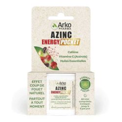 Arkopharma Azinc Energy Pocket effet coup de fouet naturel (60 comprimés)