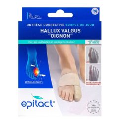 Epitact Orthèse Corrective Souple de jour Hallux Valgus (Taille M)