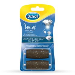 Scholl Recharge Velvet Smooth Cristaux de Diamants Grain Extra-exfolient x2