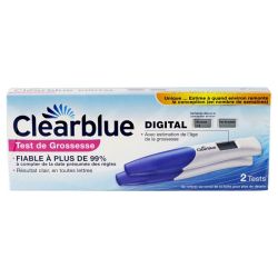 Clearblue Test de grossesse digital avec estimation x2
