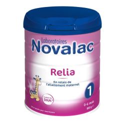 Novalac Relia 1 Lait relais de l'allaitement maternel 1er âge (0-6 mois) (800 g)