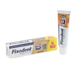 Fixodent Pro Plus Mordant Imbattable crème adhésive prothèses dentaires (60 g)