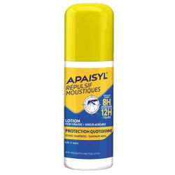Apaisyl Répulsif Moustiques & Tiques lotion protection quotidienne (90 ml)