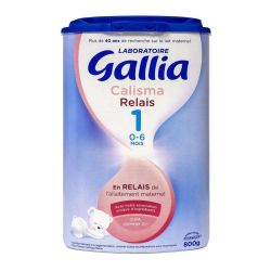 Gallia Calisma Relais 1 Lait Infantile 0-6 mois 800G