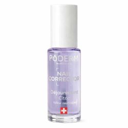 Poderm Professionnal Nail Corrector Vernis Déjaunissant à l'extrait de Citron (8ml)