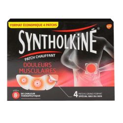 Syntholkiné Patch Chauf Grand Modèle x4
