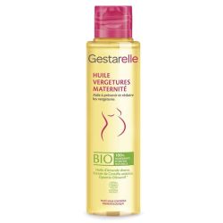 Gestarelle Huile Vergetures Maternité Bio à l'huile d'amande douce (100 ml)