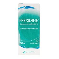 Prexidine 0,12% Bain Bouche 200Ml