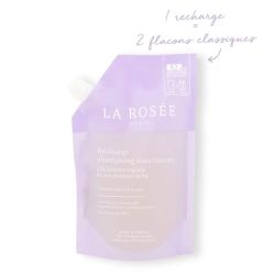 La Rosée Recharge pour Shampoing Nourrissant kératine végétale & protéines de blé (400 ml)