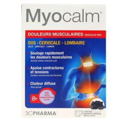 3CPHARMA Myocalm Patchs Douleurs Musculaires