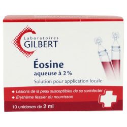 Eosine Aqueuse 2% Gilbert 2Ml 10