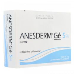 Anesderm Ge 5% Cr Tub 5G + 2 Pans