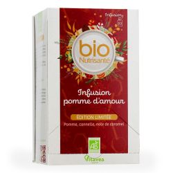 BioNutrisanté Infusion Bio Pomme d'Amour édition limitée (20 sachets)