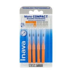 Inava MonoCompact Brossette interdentaire orange ISO 3 (x4)