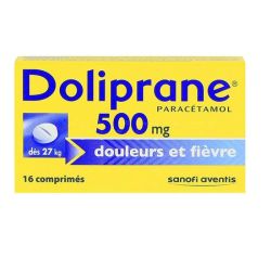 Doliprane 500Mg 16Cprs