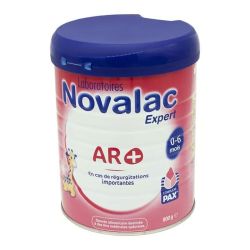 Novalac AR+ lait en poudre bébé 0-6 mois régurgitations importantes (800 g)