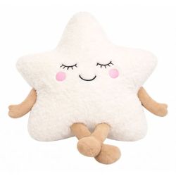 Pelucho Bouillotte sèche déhoussable peluche Étoile aux grains de blé et fleurs de lavande