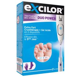 Excilor Traitements des Verrues Duo Power