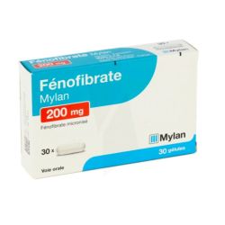 Fenofibrate 200Mg Merck Gelule 30