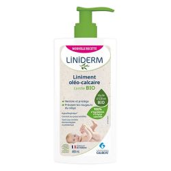 Liniderm Liniment Oléo-Calcaire Bébé bio (480 ml)