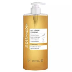 Gel Lavant Surgras peau sensible nettoie en douceur, huile amande douce & glycérine végétale (200 ml)