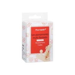 Les Pansements Multi-Formats Extensibles 5 Tailles (x40)