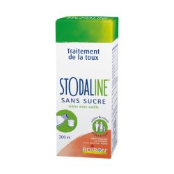 Boiron Stodaline Sans sucre Sirop Tratement de la Toux (200Ml)