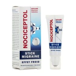 Nociceptol Stick Migraine effet froid soulage migraines et céphalées (10 ml)
