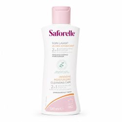 Saforelle Soin Lavant Ultra Hydratant 2-en-1 à l'extrait de bardane (100 ml)