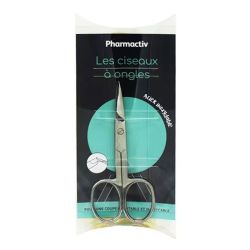 Pharmactiv Ciseaux à Ongles Courbé