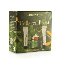 Antipodes Coffret Collagen Boost (crème de jour, crème de nuit, masque)