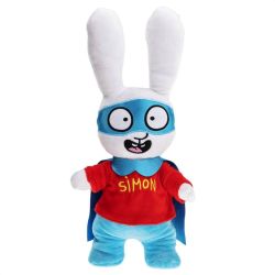 Pelucho Bouillotte sèche peluche Simon Superlapin aux grains de blé et fleurs de lavande
