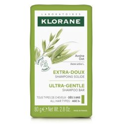 Klorane Shampoing solide extra-doux à l'Avoine (80 g)