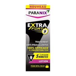 Paranix Extra Fort 5 minutes Lotion anti-poux et lentes 100Ml