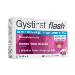 Gystinat Flash Inconforts urinaires BOÎTE DE 10 GÉLULES + 10 COMPRIMÉS