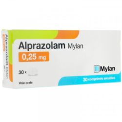 Alprazolam 0,25Mg Viatris Cpr Sec 30