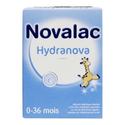 Novalac Hydranova Solution de Réhydratation Orale en poudre 0-36 mois (10 sachets)