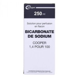 Cooper Bicarbonate de sodium 1,4% solution pour perfusion (250 ml)