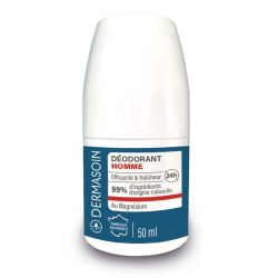 Dermasoin Déodorant Homme magnésium & aloe vera bio fraîcheur efficacité 24h (50 ml)
