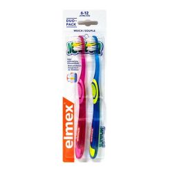 Elmex Junior Brosses à dents souples 6-12 ans (x2)