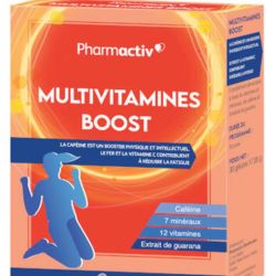 Pharmactiv Multivitamines Boost - 30 gélules